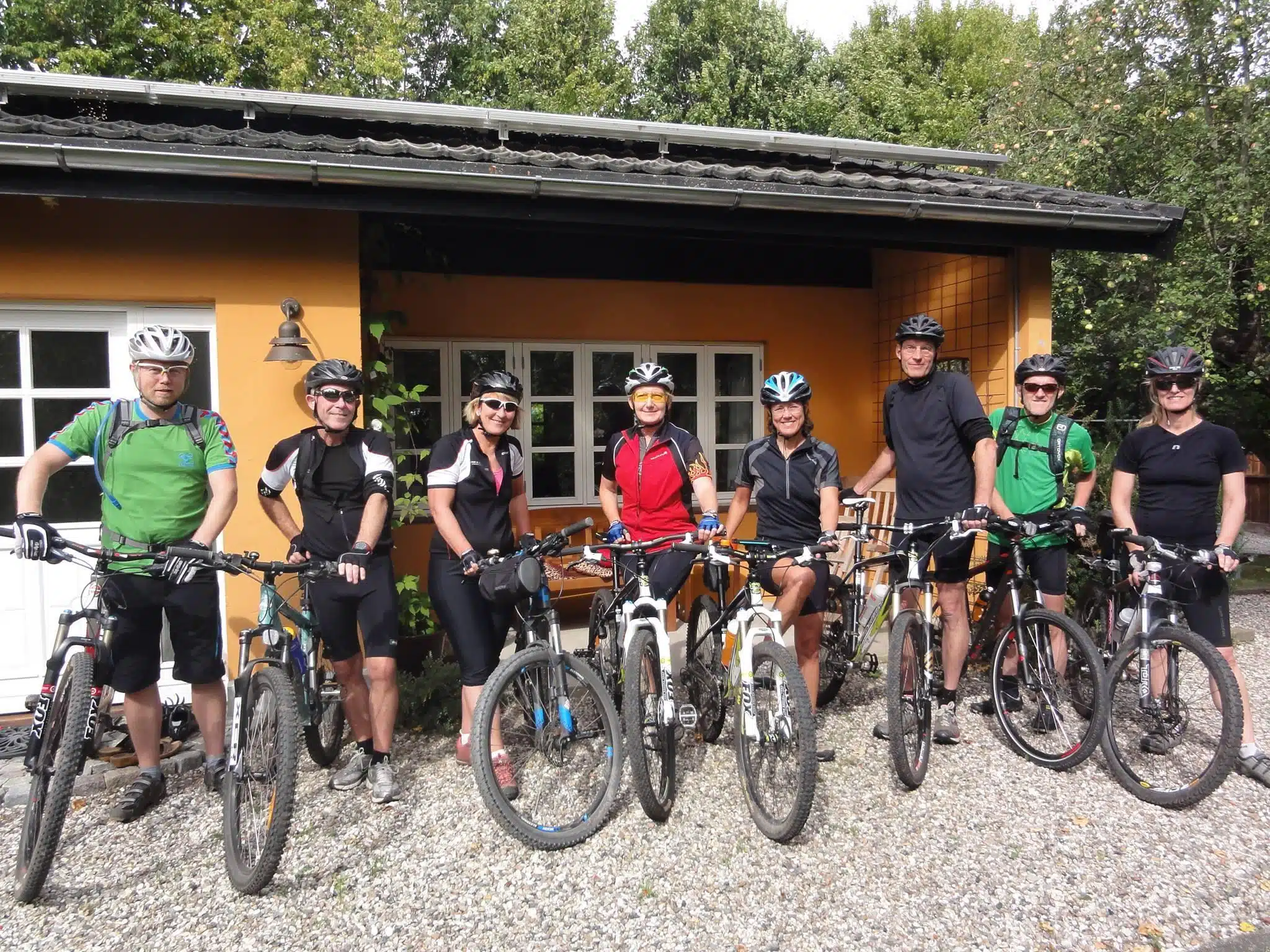 Skiklubbens MTB hold mountainbike børn